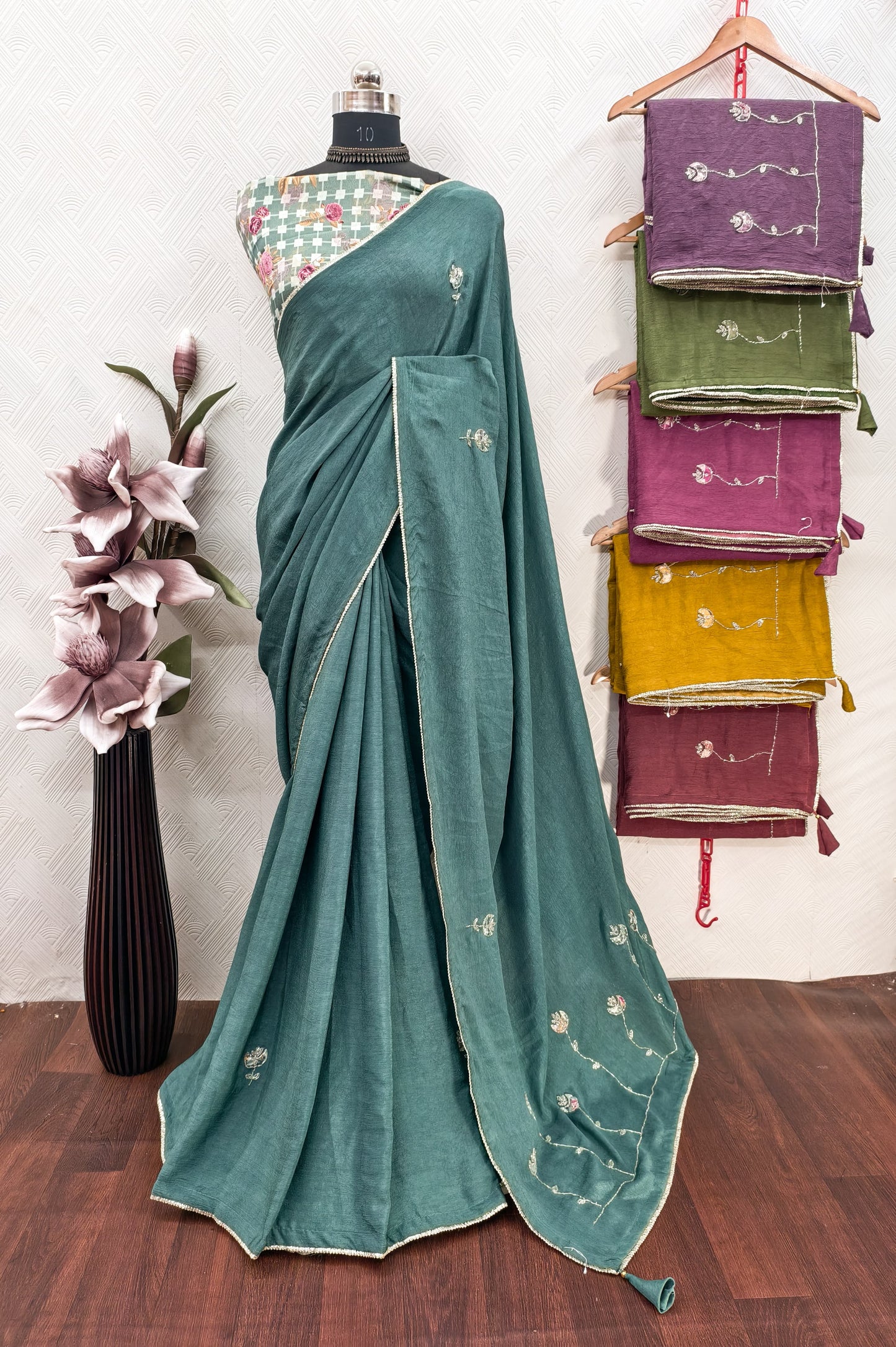 CRUSS SAREE SET OF 6 x 725₹- MB41