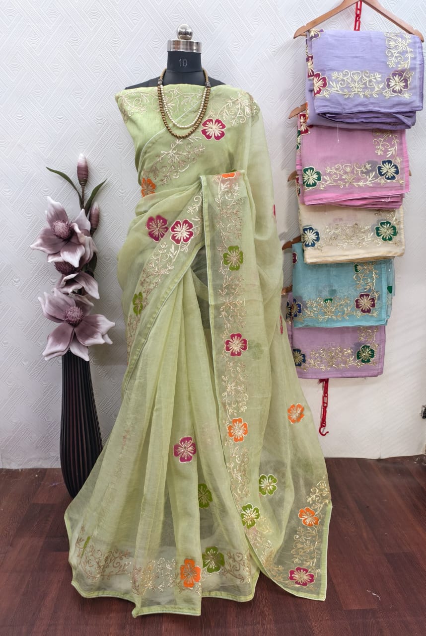 DESIGNER GOTAPATI SAREE SET OF 6 x 880₹- MB16