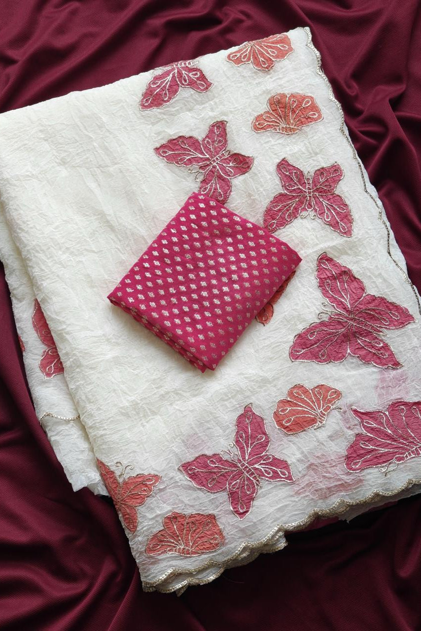 NEW TRENDING SAREE- BUTTERFLY