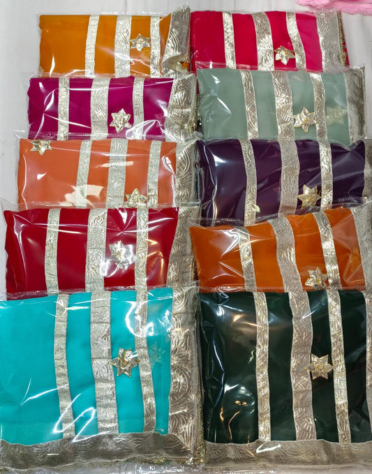 VIRAL GOTAPATI SAREES SET OF 10 x 700₹- MB47